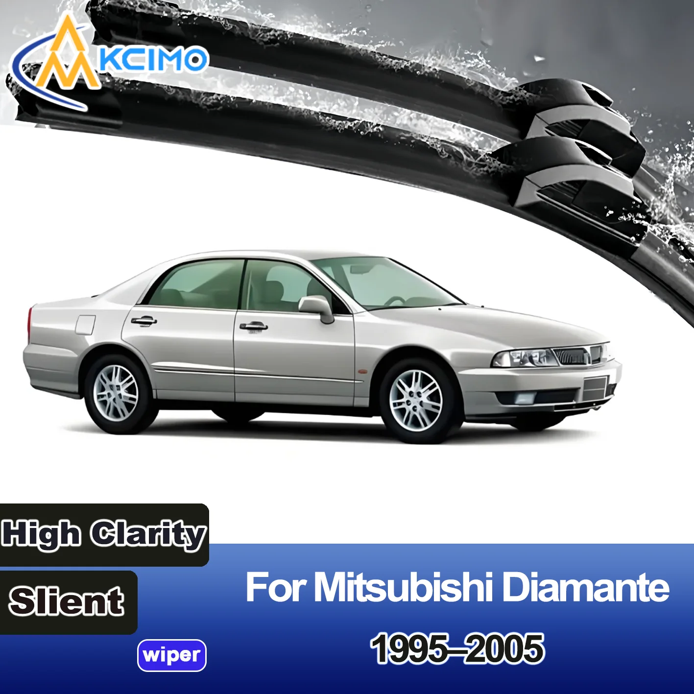 

2PCS New Front Windshield Wiper Blade for Mitsubishi Diamante 1995-2005 Front Windshield Auto Wipers Blade Accessories 2005 2004
