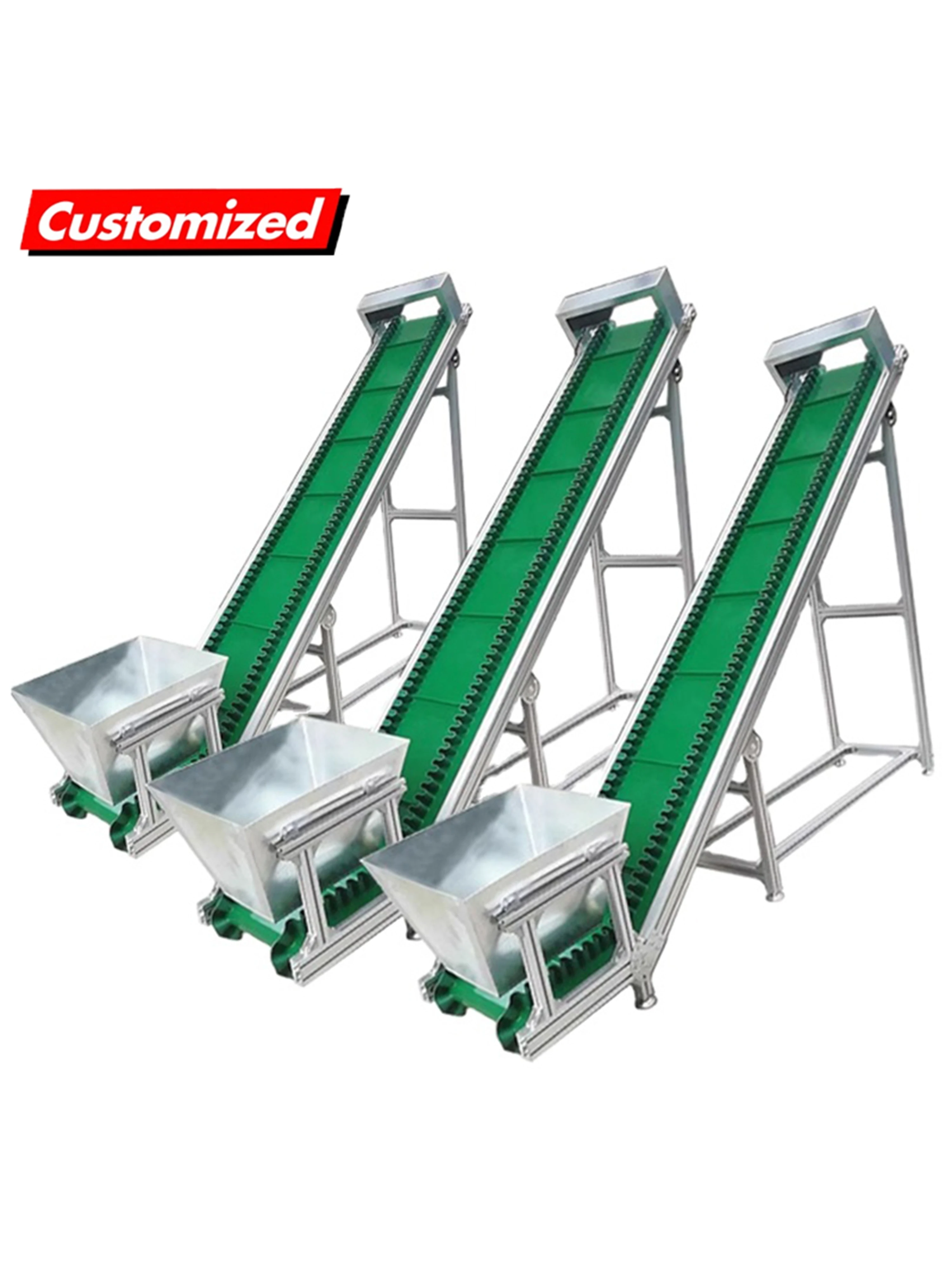 

Adjustable Aluminium Powder Incline Auger Conveyor Complete Conveying Solution Nails Restaurant Industries New Motor