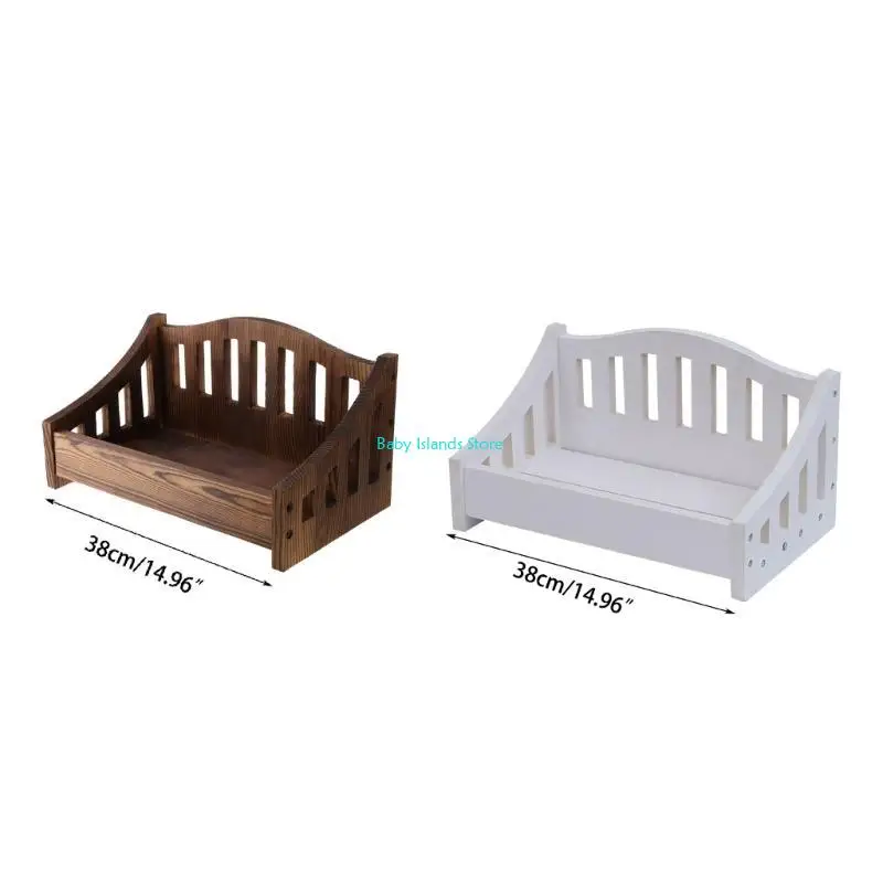 K92D Đạo Cụ Chụp Ảnh Tạo Dáng Giường Cho Bé Sơ Sinh Chụp Ảnh Đạo Cụ Đồ Nội Thất Cho Trẻ Sơ Sinh Hình Thủ Tạo Dáng Phông Nền Phụ