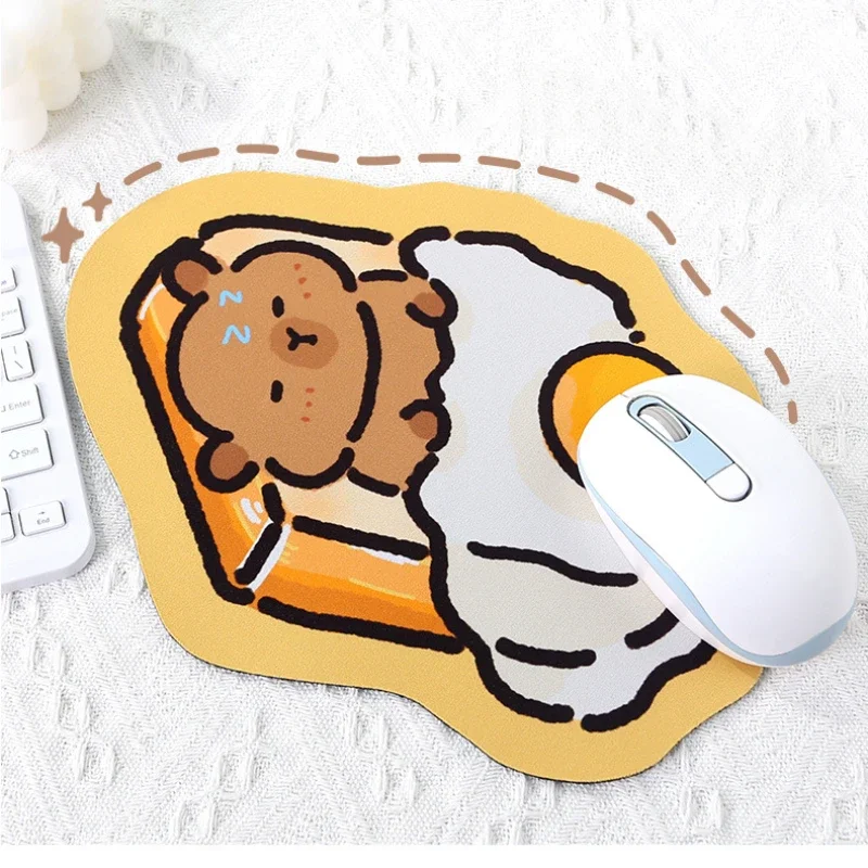 Cute Animal Non-Slip Rubber Mouse Pad Kawaii Cartoon Computer Mouse Pad Gaming  Accessories Computer Mat For Office Pc Gamer