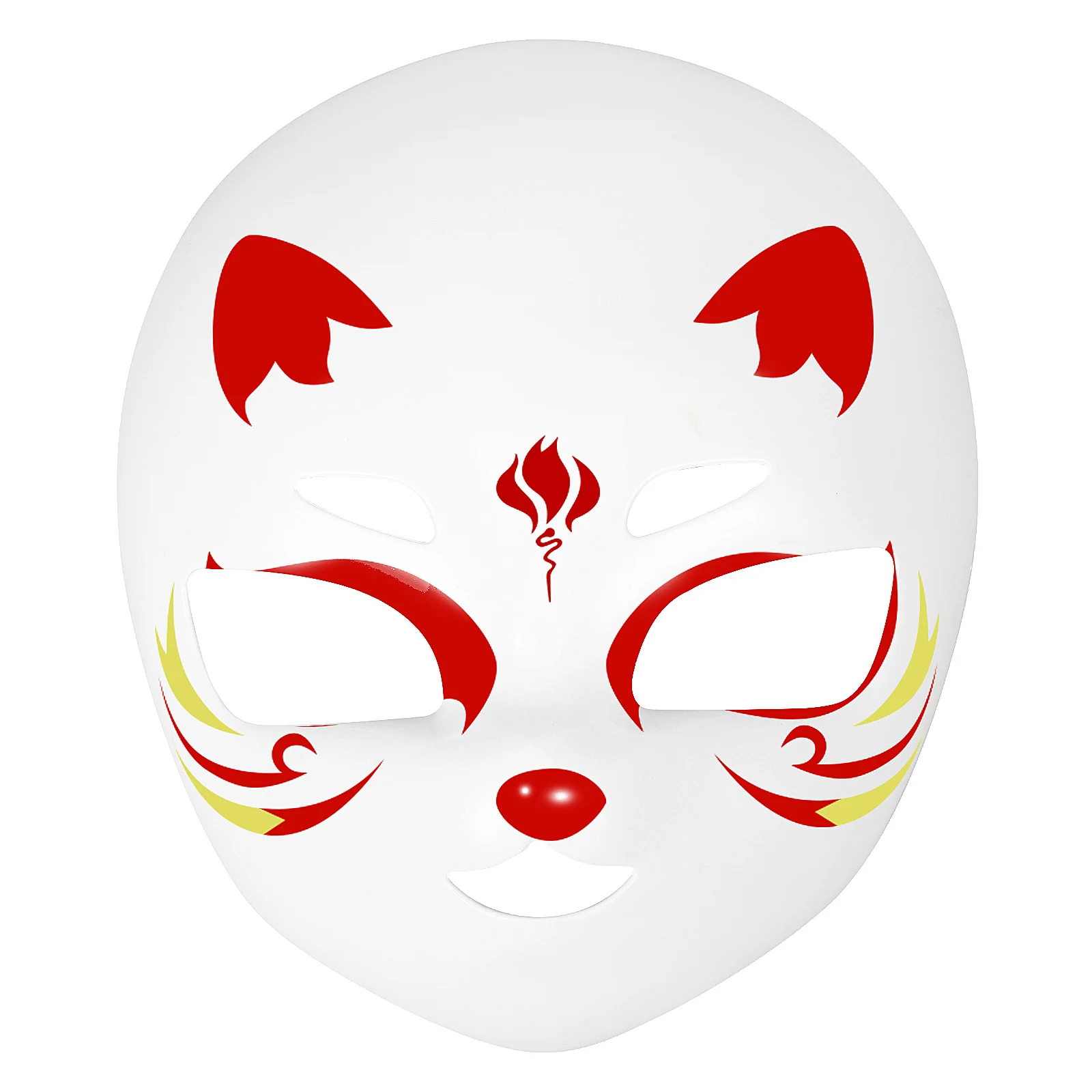 

Skull Mask Full Face White Plastic Costume Halloween Realistic Decorative Masquerade Party Cosplay Durable Smooth Lifelike