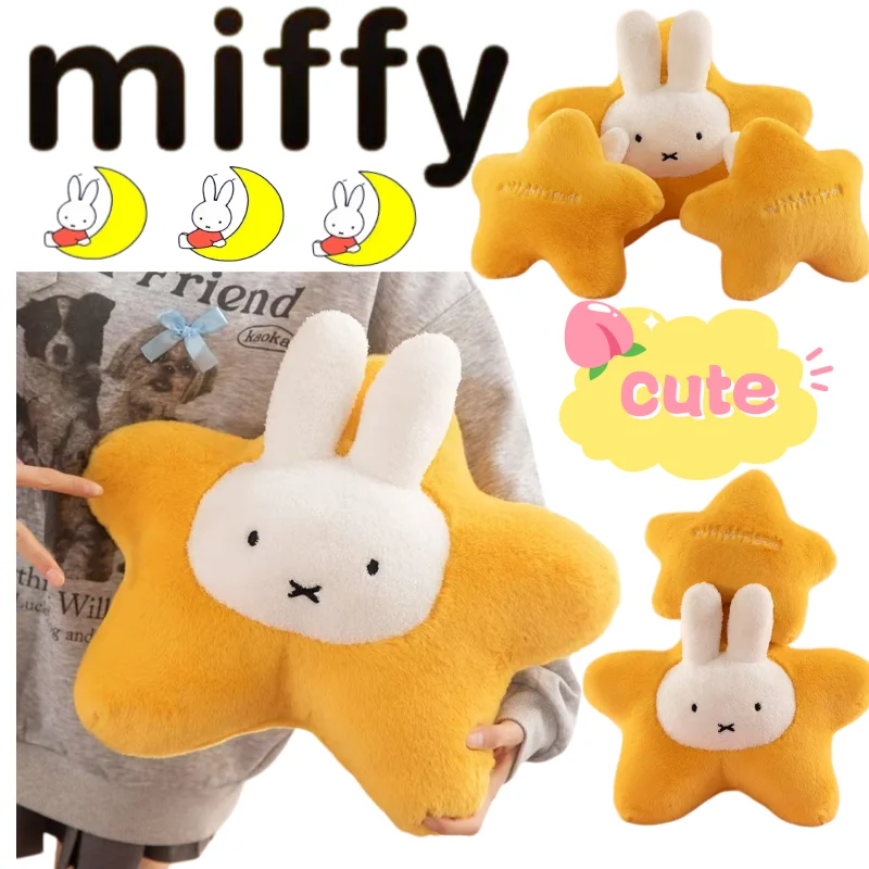 

Miffy anime peripheral cute cartoon creative rabbit printed plush toy, high-appearance gift for students, decoration, and pillow