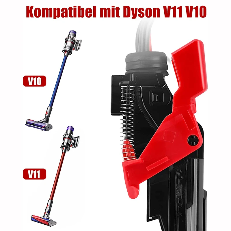 9 шт., кнопка переключения для пылесоса Dyson V11 V10, запасные части, обновленная версия, триггерный переключатель мощности, кнопка блокировки