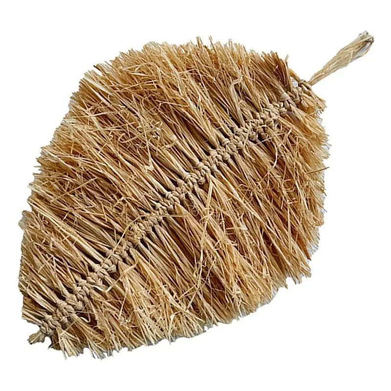 ABLJ Raffia Hand-Woven Wabi-Sabi Style Wall Decoration For B& B And Home Interior Design