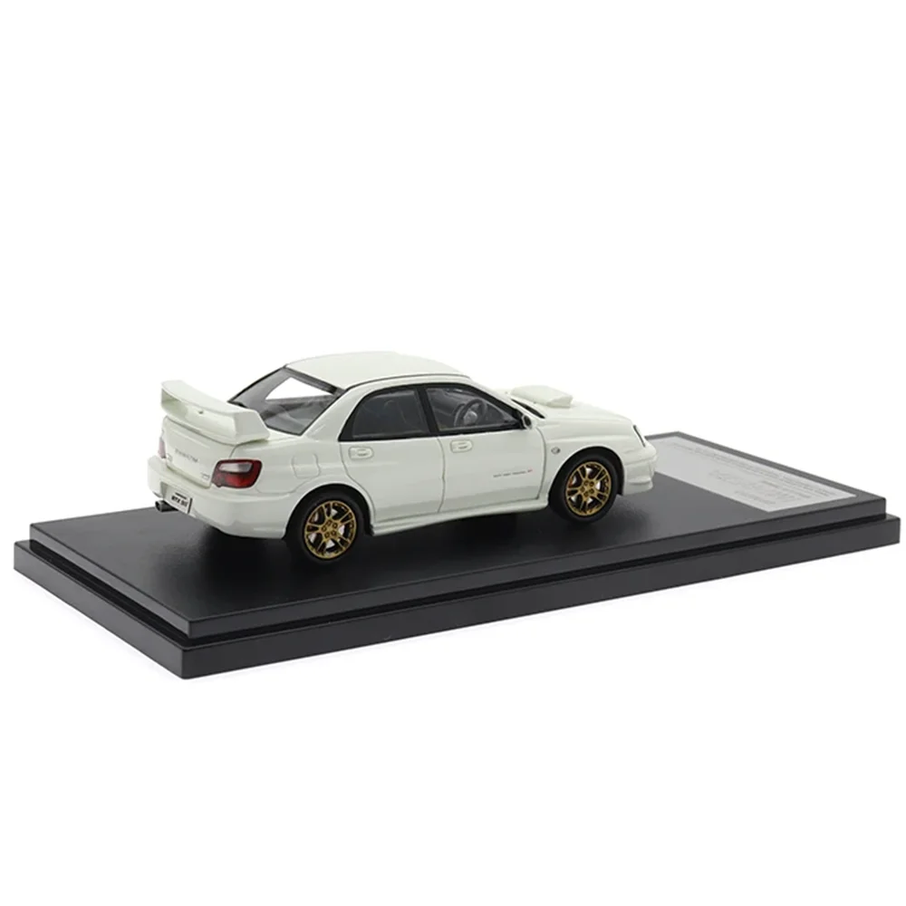 1/43 Scale Resin Cast Model Car 2002 IMPREZA WRX STI Fine Detailed Replica Simulation Collectible Ornament Hobby Display Toy