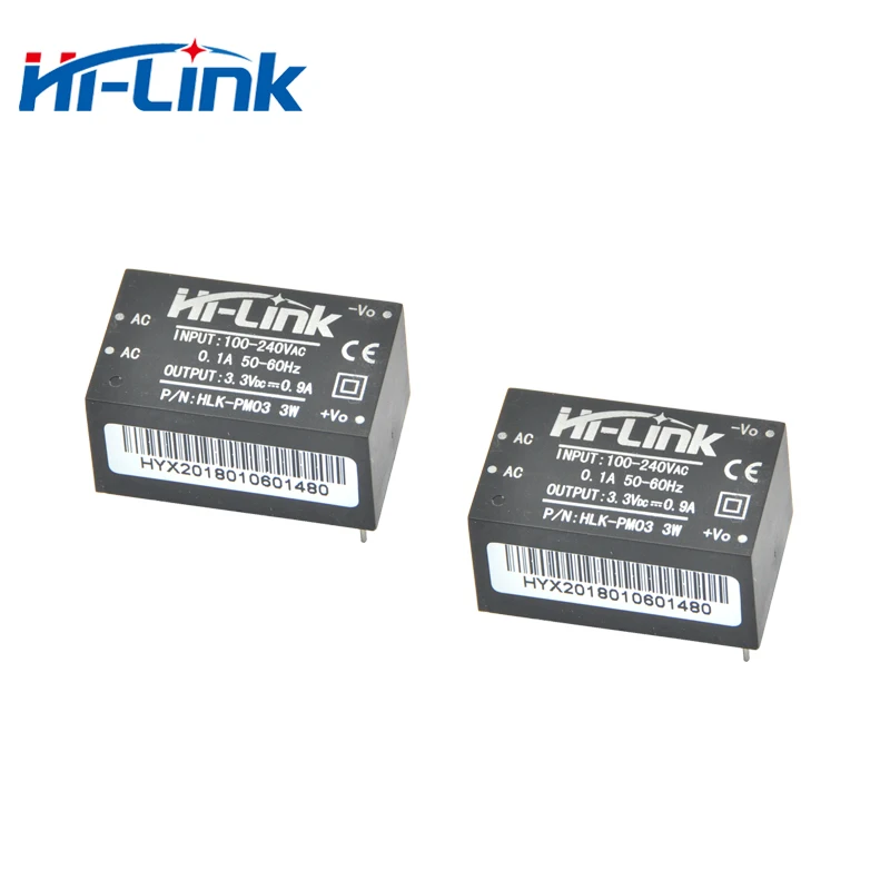 Brazil Free shipping new Hi-Link ac dc 3.3v 3w  power module ,power supply module  HLK-PM03