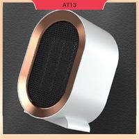 AT13 1200W Desktop Electric Heater Mini Portable Heating Fan Home Office PTC  Heating Warm Air Blower Warmer EU Plug Dura