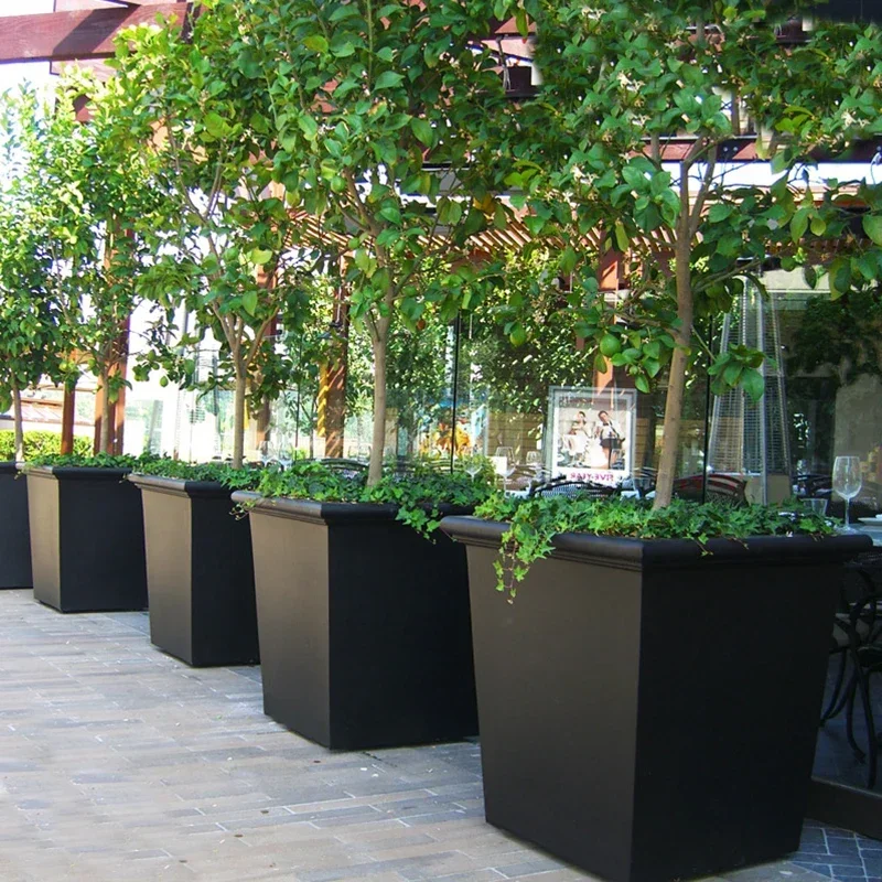 

'Metal planter Aluminum and Stainless Steel Garden Planting Pots and Boxes