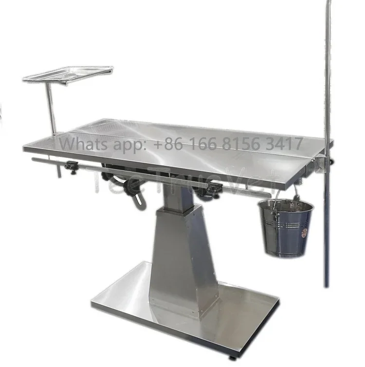 Animal hospital clinic stainless steel 304 veterinary exam table operating table