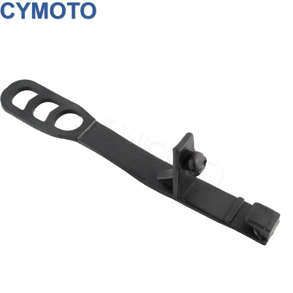 4 Buah Tali Karet Lampu Depan Sepeda Motor Off-Road untuk Sepeda Motor Trail Universal Semua Sepeda Motor Olahraga Ganda Motor Telanjang