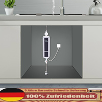 3500W 220 V Electric Water Heater Tankless Mini Water Heater with LED Temperature Display Boil Dry Protection for Sinks