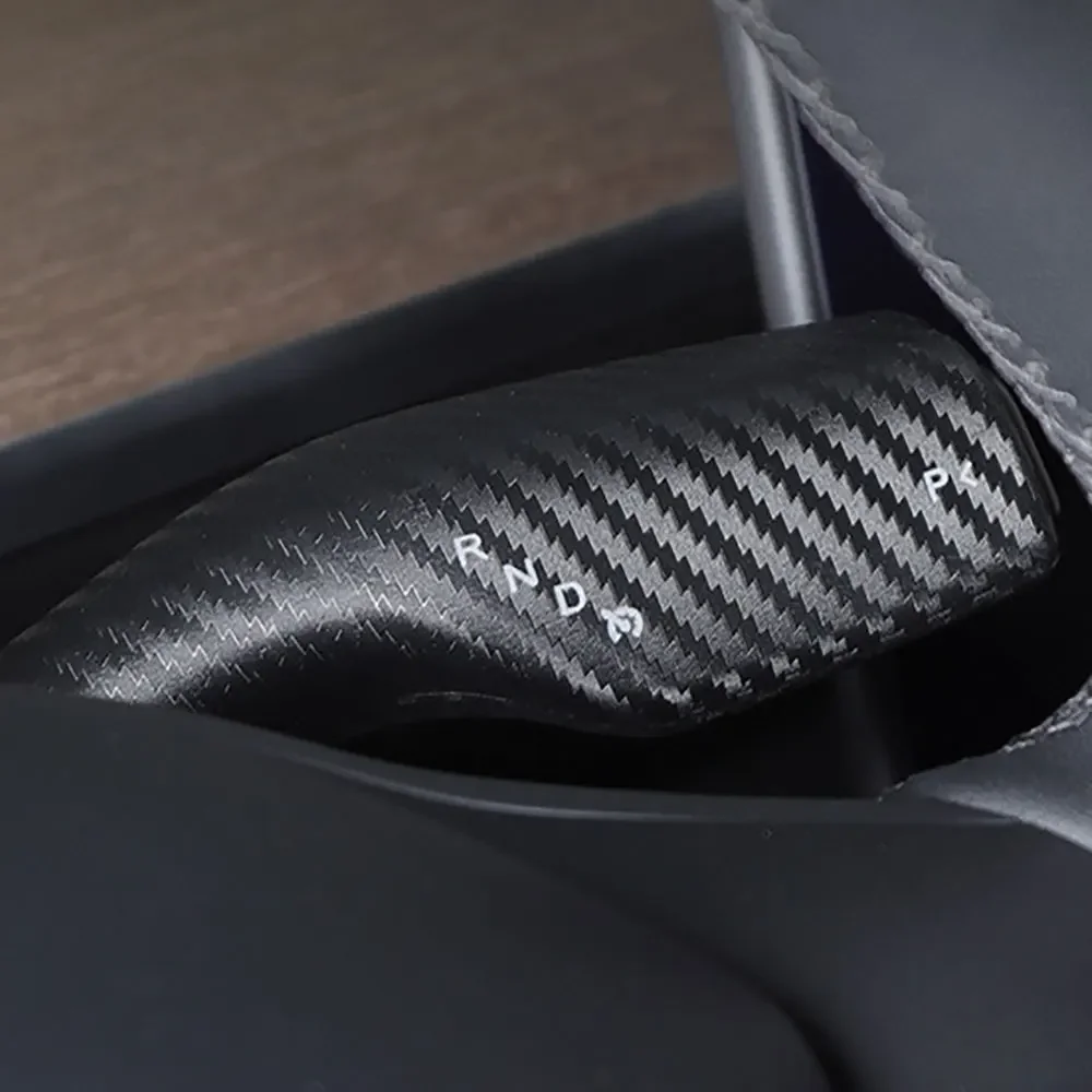 

ABS Plastic Car Gear Shift Lever for Tesla Model 3 2016-2022 Model Y 2020-2024 Car Column Shift Knob Protection Cover