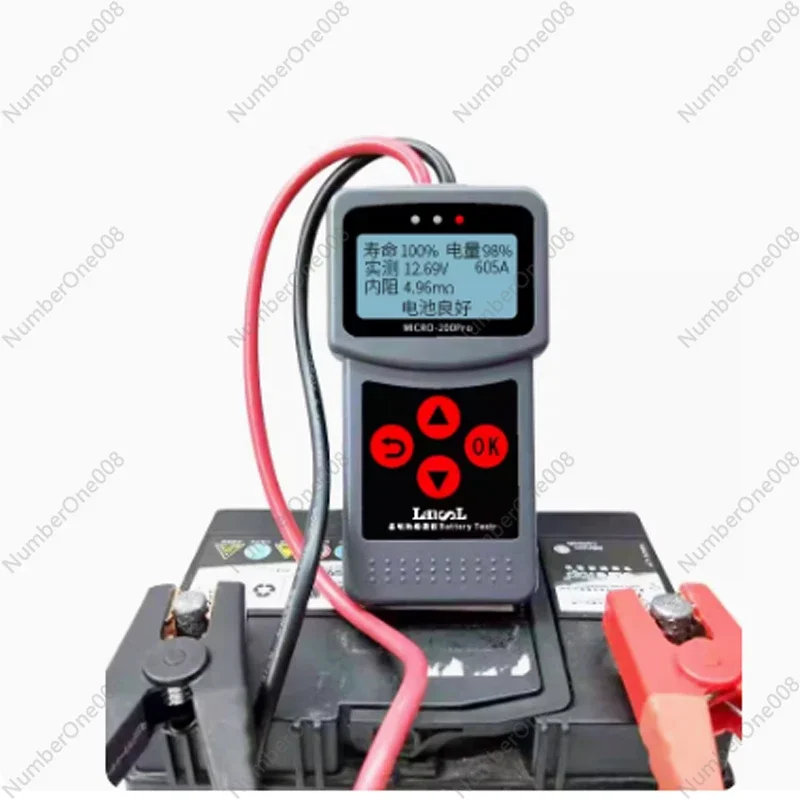 

MICRO-200PRO 12V 24V 40-2000CCA Capacity Digital Car System Tool Analyzer Truck Motorcycle Automotivo Auto Battery Tester