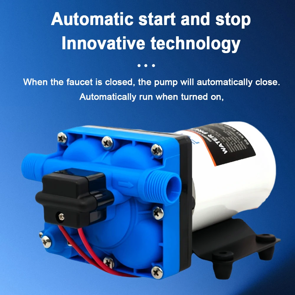 Self-Priming Diaphragm Water Pump for Car Wash And Irrigation 4.0 GPM/5.5 GPM DC 12V/24V Sprayer Pressure Pump