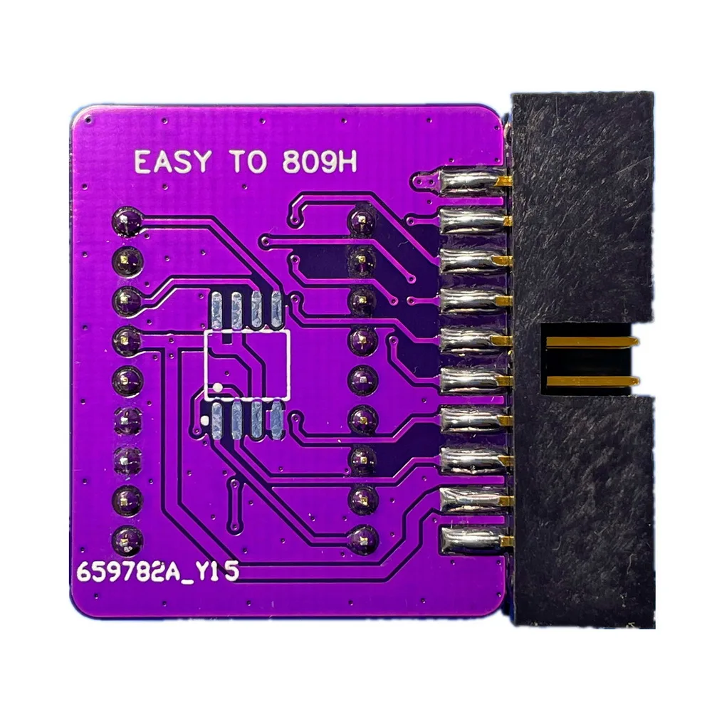 2pcs Easy JTAG EMMC Burning Socket to 809H 20pin EMMC Burning Test Socket to 809H Adapter Board