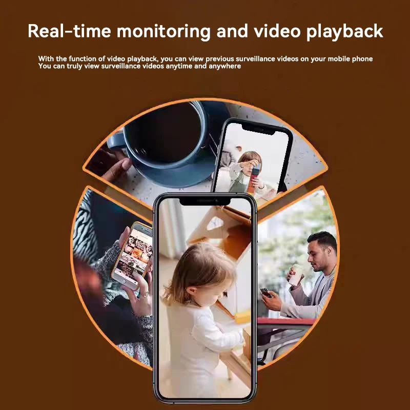 Y8 mini câmera 1080p wifi ip monitor remoto bateria recarregável detecção de movimento câmera de vigilância de segurança portátil
