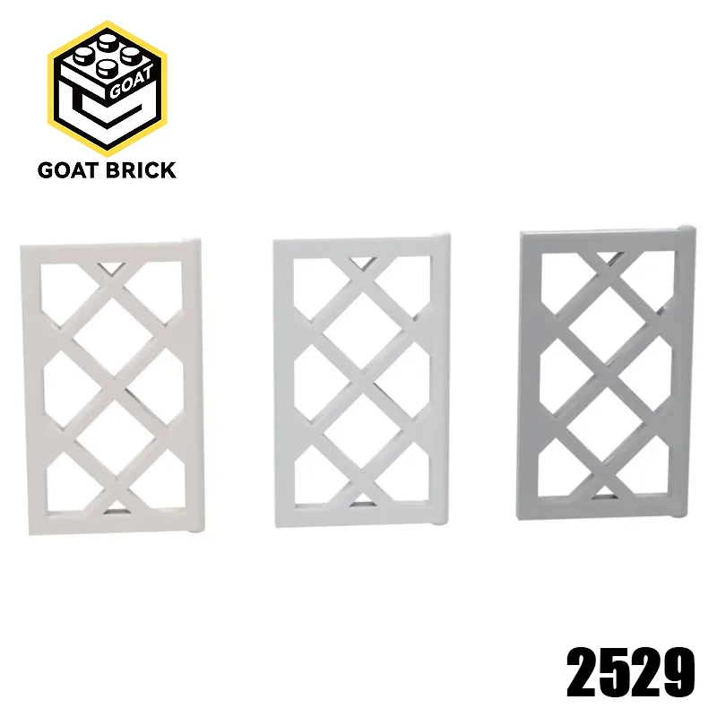 

MOC Bricks 2529 1x2x3 сетка решетчатое окно для строительных блоков детали DIY строительство Рождественский подарок игрушки