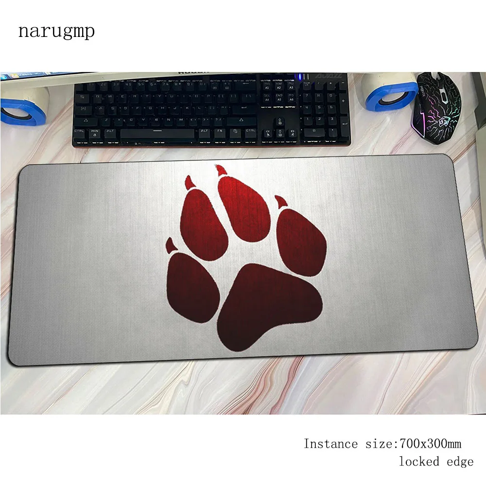 Artistic Animal mouse pad esports Computer mat 700x300x4mm gaming mousepad cool padmouse keyboard games locrkand pc gamer desk
