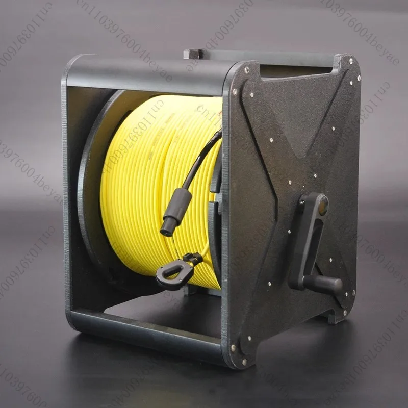 Underwater robot ROV ground base station waterproof reel tray conductive slip ring wire tray cable tray OEM