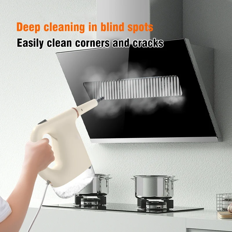 High-Temperature Pressurized Steam Cleaner,Handheld Steam Cleaner For Car Engine, Range Hood, Kitchen, Car, Sofa