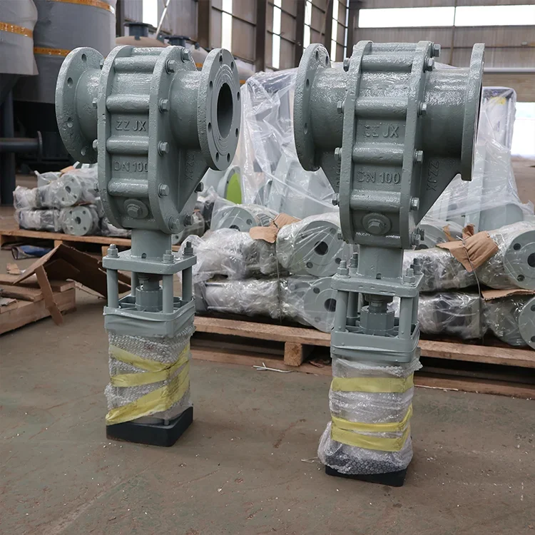 Valvola pneumatica a doppio tappo in ceramica resistente all'usura