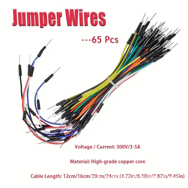 Conjunto de placa de ensaio 69 peças MB-102 módulo de alimentação + placa de ensaio de 830 furos + fio de placa de ensaio clipe de bateria de 9V