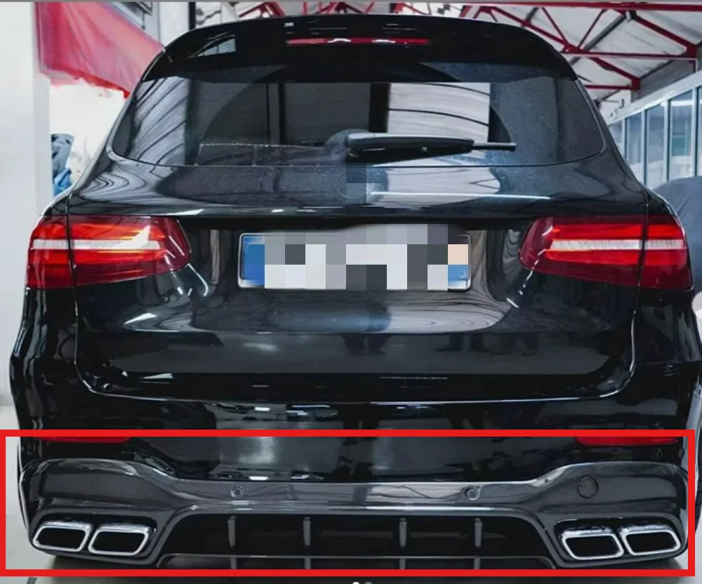 

Самый продаваемый задний диффузор из оригинального карбона для Mercedes-Benz GLC SUV 2015-2018