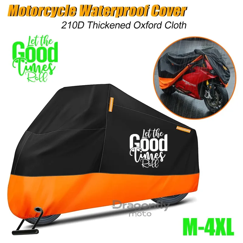 For Kawasaki Ninja H2 H2R Zx6R Zx12R 400 650 1000 Zx9R Motorcycle Cover Waterproof Outdoor Scooter UV Protector Dust Rain Cover