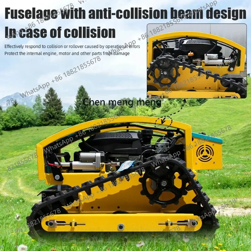 Q181  Full payment not a deposit Remote Control Lawn Mower, 300lbs Remote Control Lawn Mower with 9Hp Four Stroke  Engine