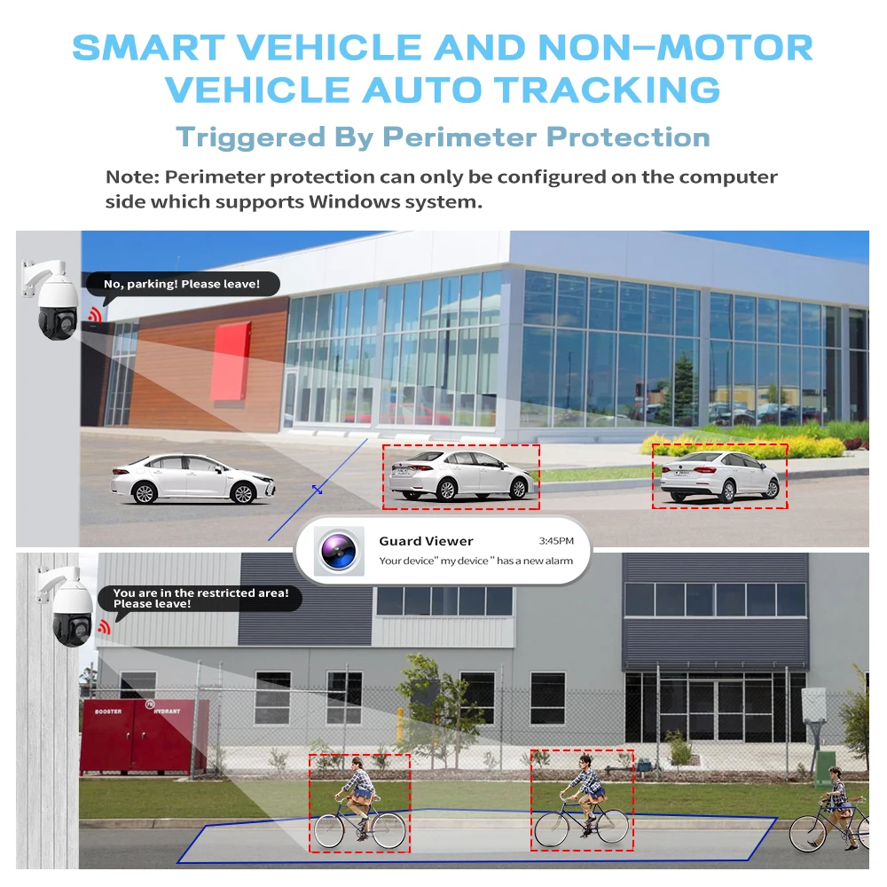 كاميرا متحركة AI تتبع تلقائي Ptz Ip Poe Audio 18X 20X زووم بصري مقارنة الوجه الأمن 3MP CCTV UNV كاميرا #4