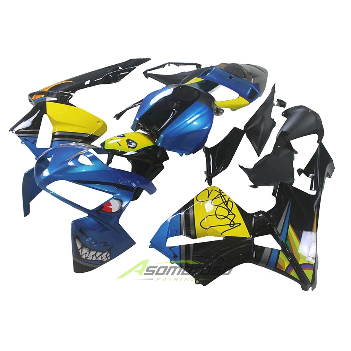 Full Body Fairing Set For CBR600RR 2005 2006 Motorcycle ABS Plastic Panel Kit Shark Mouth