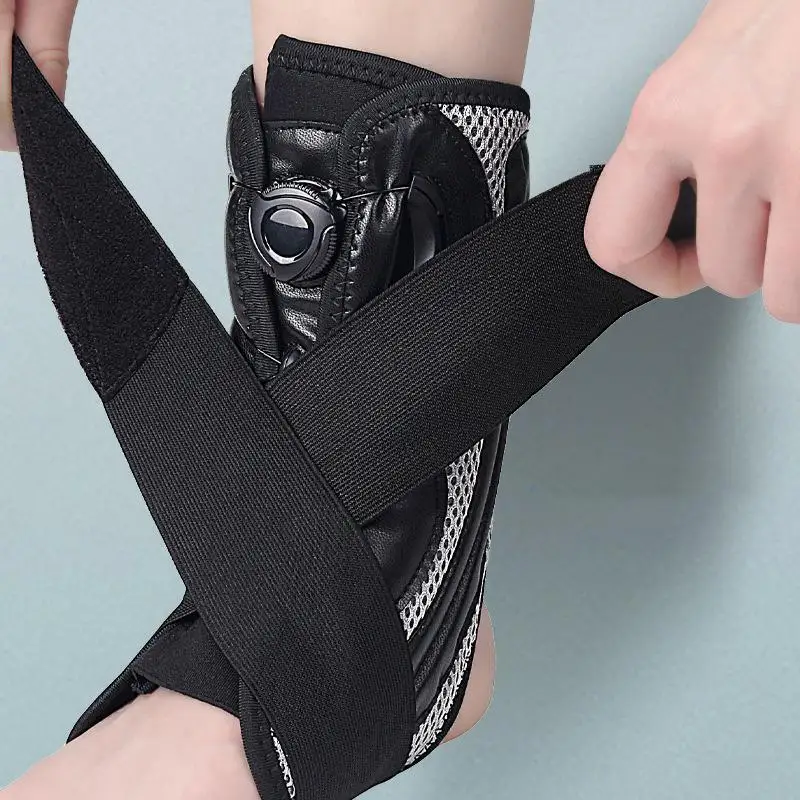 1Pcs Ankle Protector Brace Adjustable Sport Ankle Support for Sprain Ankle Strap Gym Fitness Football Sports Safety Men Women