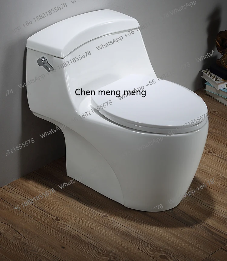

Big Impact Hotel Hotel Side Press Toilet Ceramic Water Saving Jet Siphon Toilet Toilet Household