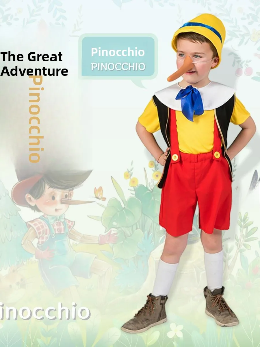 يوم الأطفال الأنف الطويل تأثيري حلي دمية مغامرات أداء الهالوين البدلة الربيع الموسم الفتيات الدكتور