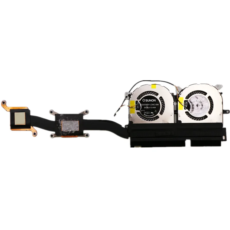 Novo original para lenovo ideapad yoga 13 yoga13 computador portátil placa-mãe cpu gpu cooler dissipador de calor ventilador EG50040V1-C06C-S9A