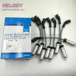8PCS 19431551 12716289 Spark Plug Wires Set For GM CORVETTE CAMARO SIERRA 1500 GMC YUKON