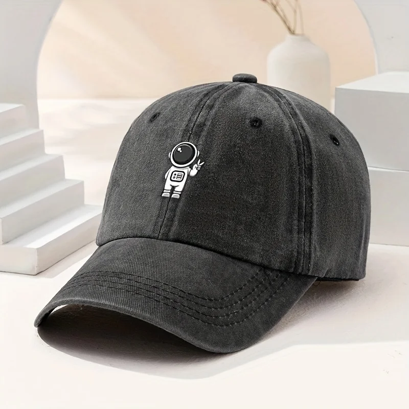 

2023 Unisex Washed Distressed Vintage Baseball Cap with Funny Letter Print - Stand Out from the Crowd!