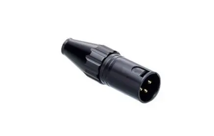 Japanese Furutech FP-701M(G) & FP-702F(G), Gold-Plated XLR Balanced Connectors