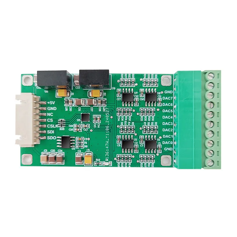 DAC80508 Module Low-speed Precision DAC 16-bit Digital-to-analogue Converter 8-channel +-10V Range Output