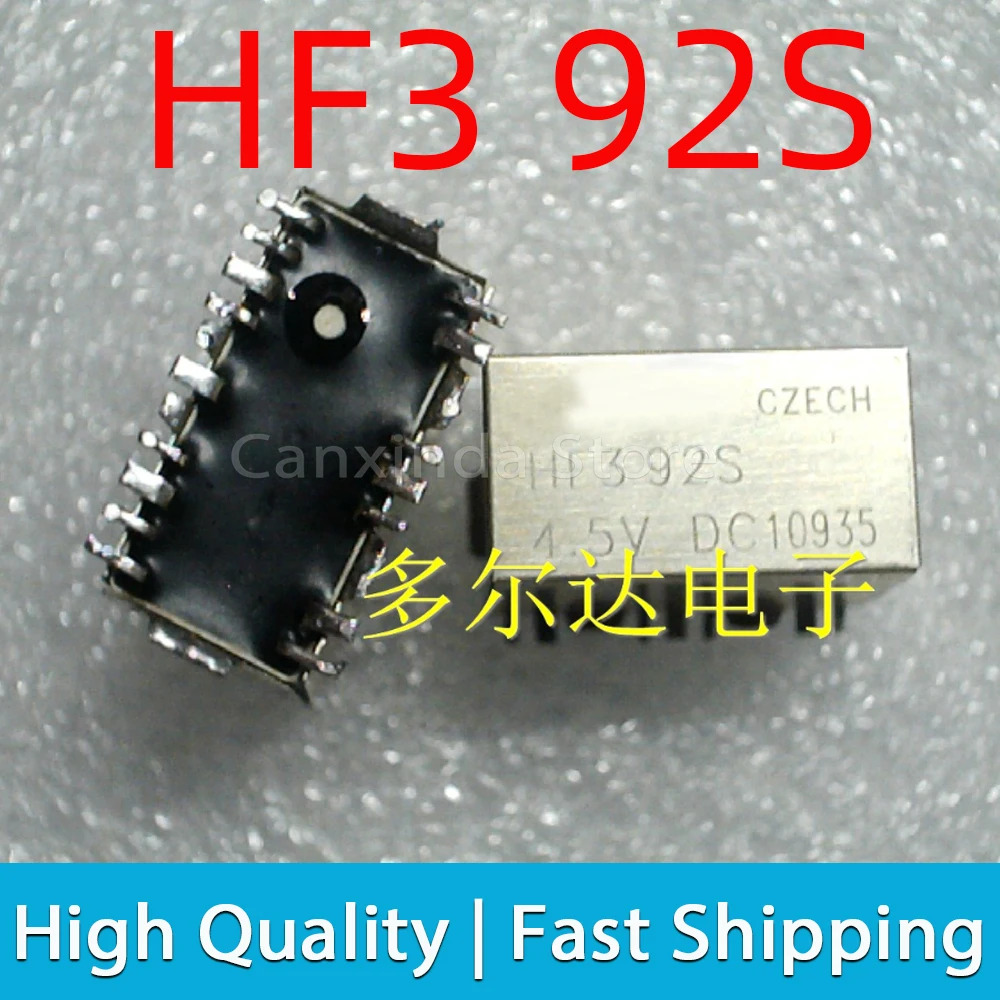 

1pcs HF3 92S HF392S Radio Frenqucy RF Signal Relay 4.5V 50 ohm 50Ω 140MW
