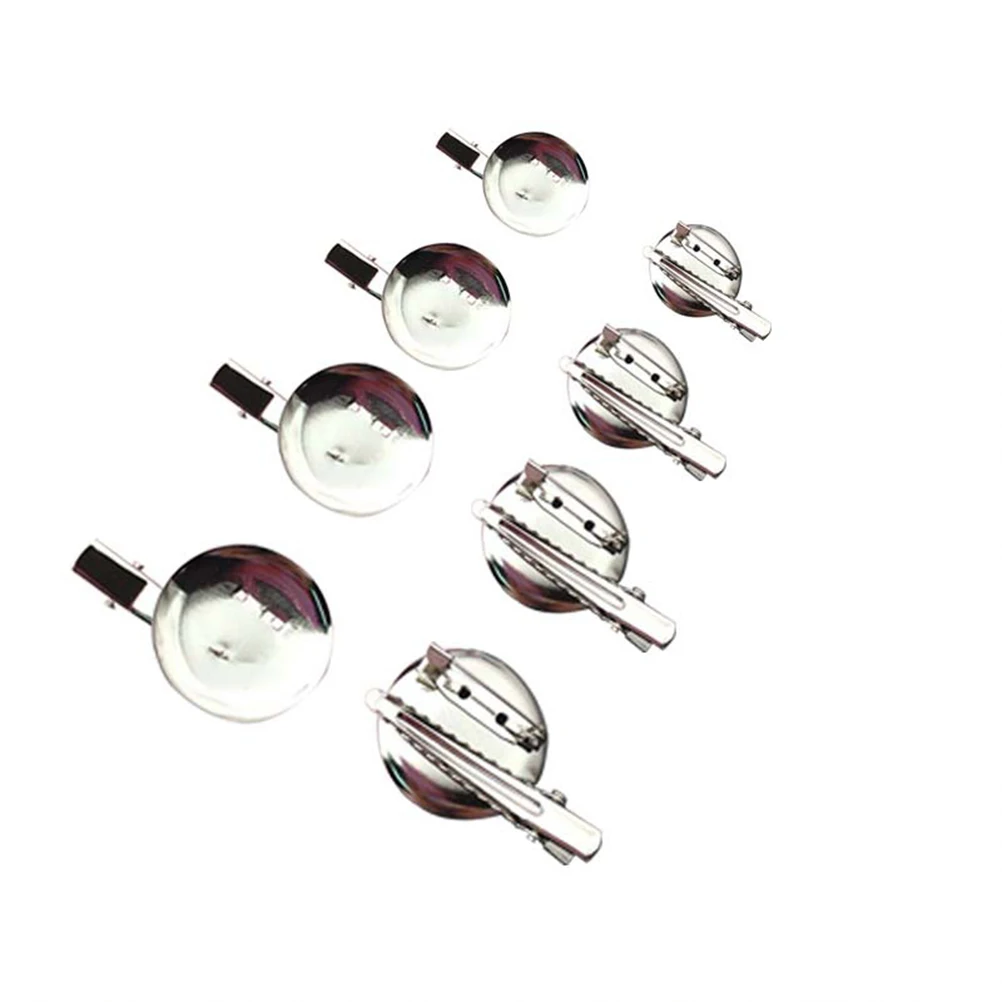 

50Pcs Stylish Brooch Pin Silver 25mm Unique Chic Design Women Gift Family Friends Everyday Wear Dual Use Brooch