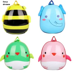 2023 New Eggshell Children's Bag Foreign Style Chick Bee Pattern Kindergarten Boys and Girls Students Class Backpack Schoolbag
