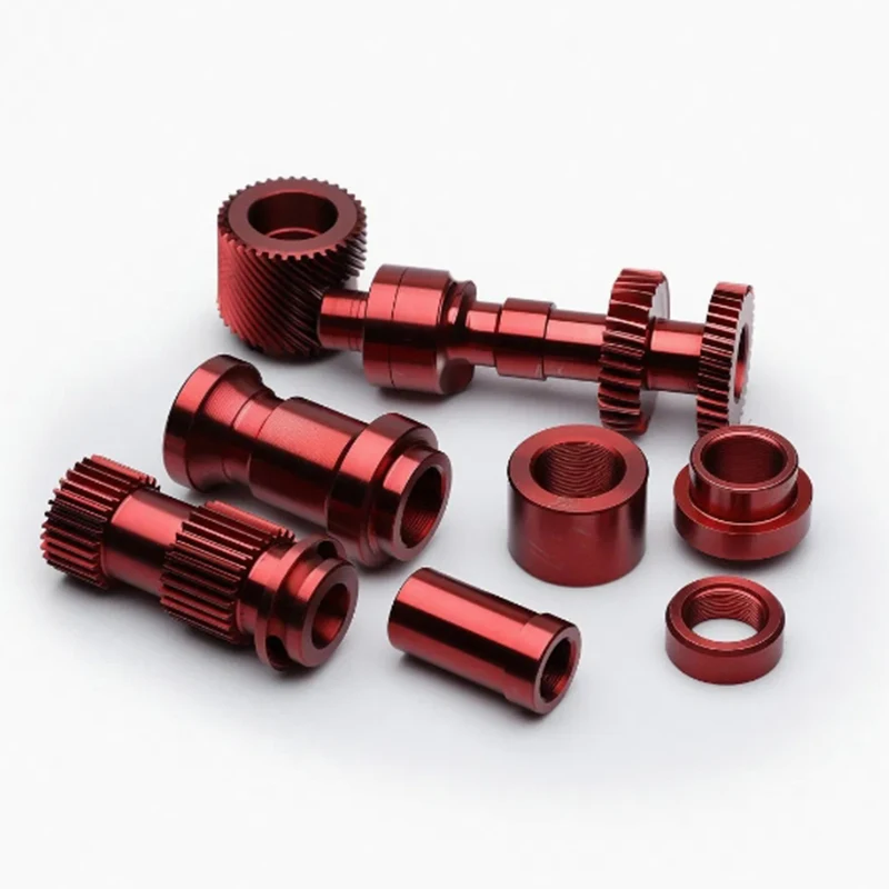 Turning Machined Processing Prototype CNC Machining Parts Custom Aluminum Alloy Anodizing Processing