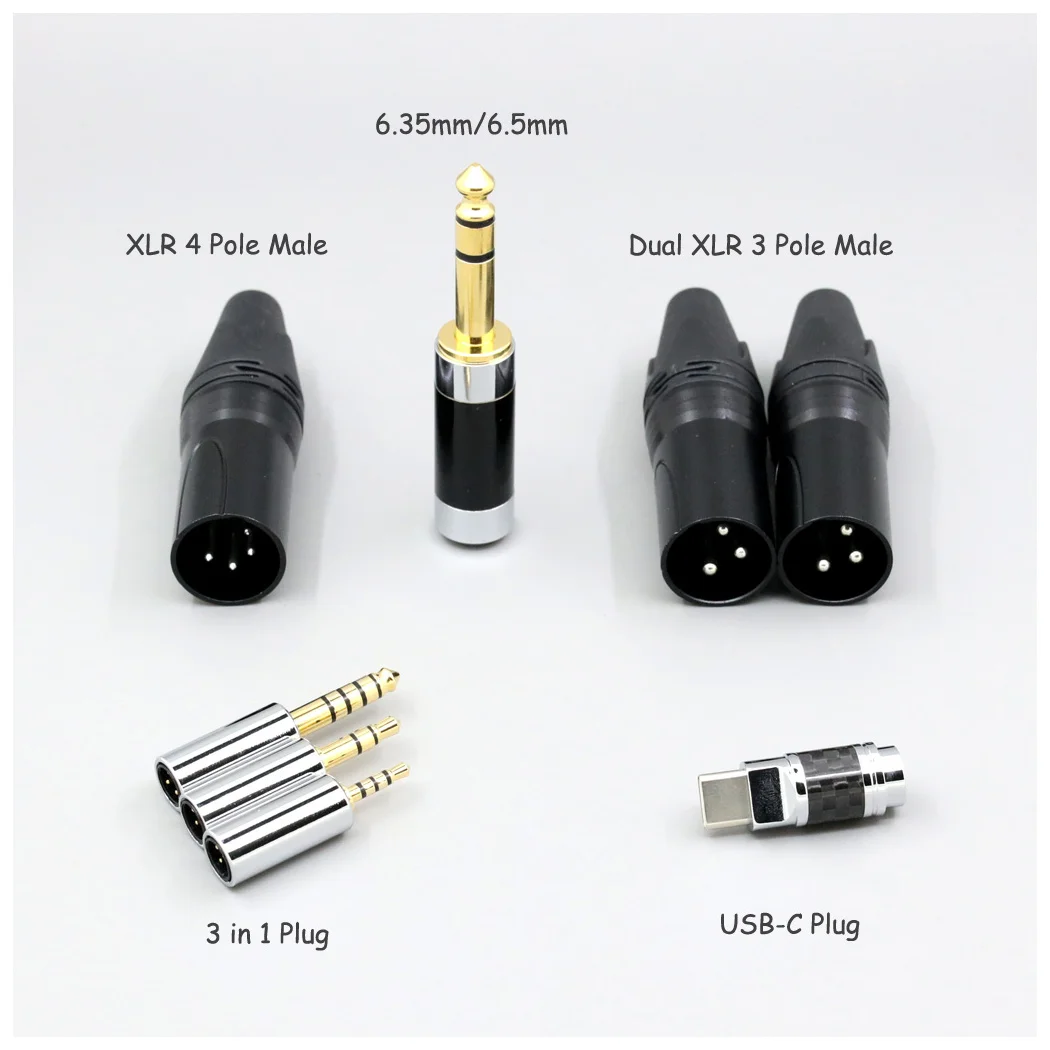 سبائك الجرافين بأكمام كاملة الفضة النقية OCC HIFI سماعة كابل ل Fostex T50RP 50TH الذكرى RP سماعة رأس ستيريو 8576