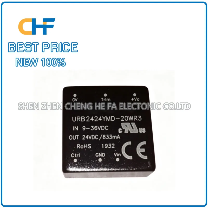 1pcs/5pcs URB2424YMD-20WR3 SIP MORNSUN DC-DC power module 9-36V to 24V833mA 20W