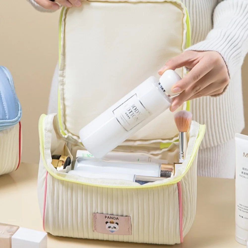 

New House-shaped Makeup Bag Large Capacity Makeup Accessory Cosmetics Bag Handheld Portable Wash Bag Girls