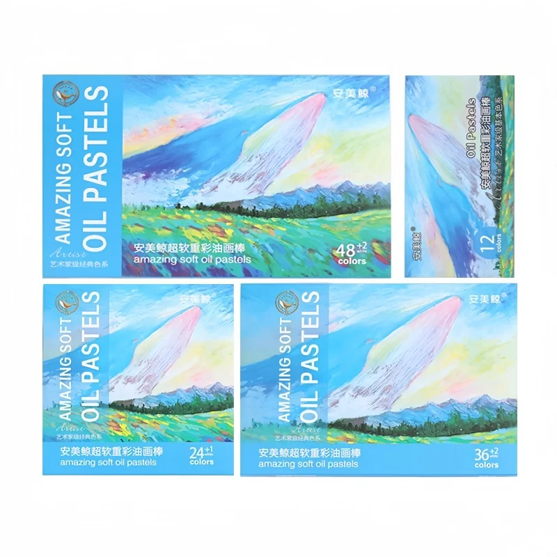 Heavy color oil painting stick 24 color heavy color super soft oil painting stick