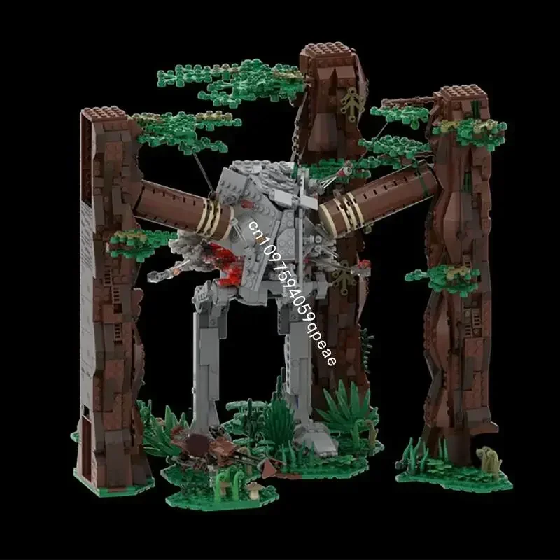 Nouveau 1538 pièces célèbre film de combat étoile Moc attaque à Takedown modèle Puzzle personnalisé bricolage idées créatives enfant jouet cadeau d'anniversaire