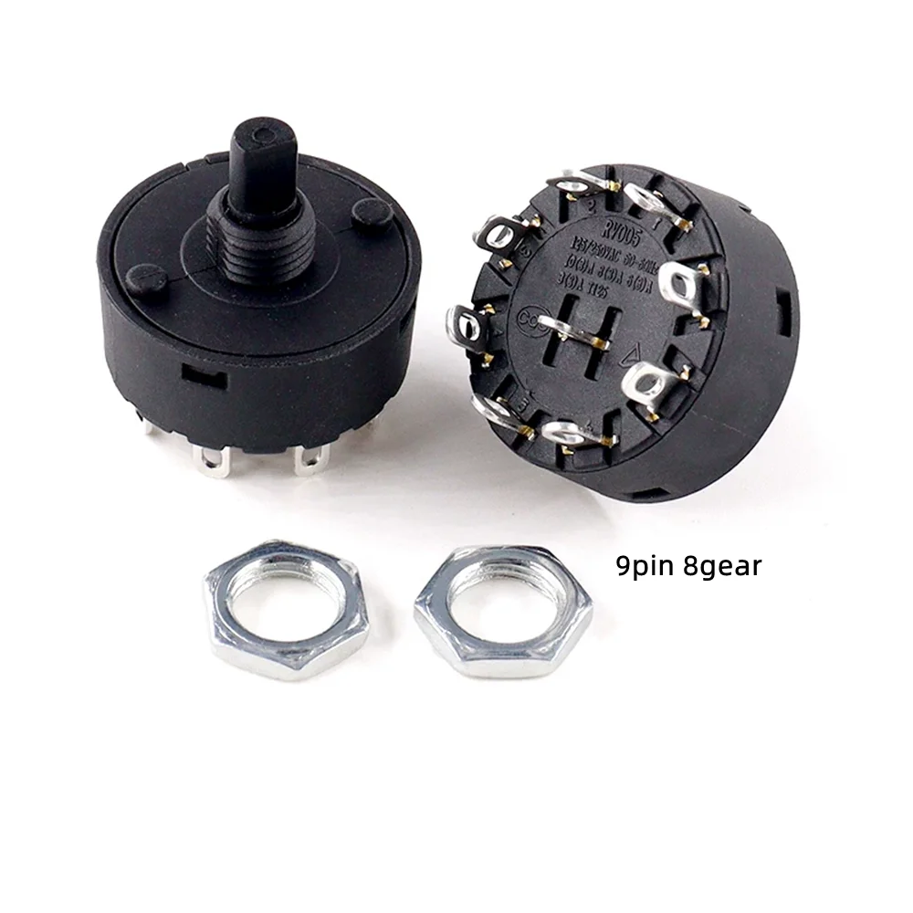 

Оригинальный новый 100% полувал 14 мм круглый поворотный переключатель с ручкой переключения передач, соковыжималка, блендер, лента, выключатель питания