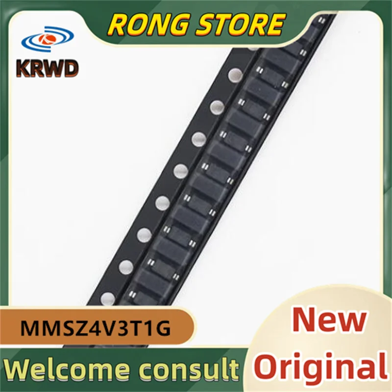 100PCS New and original MMSZ4V3T1G SOD-123